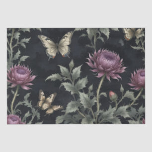 Thistles and Butterflies Tissue Paper