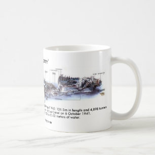 thistlgormdwg, "Thistlegorm", Built at Joseph T... Coffee Mug