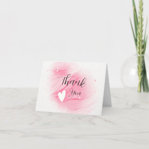 thnk thank you card