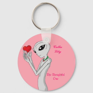 ThO - Calla Lily Keychain