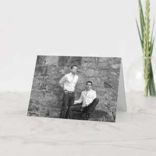 thom and chris card