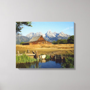 Thomas A. Moulton Barn Canvas Print