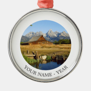 Thomas A. Moulton Barn Metal Ornament