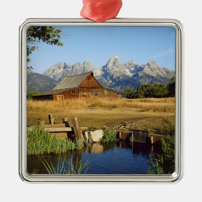 Thomas A. Moulton Barn Metal Ornament (Front)