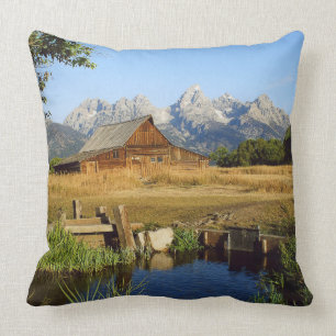 Thomas A. Moulton Barn Throw Pillow