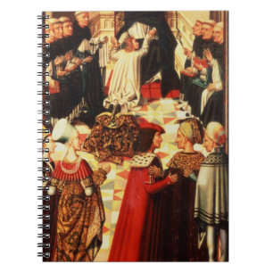 Thomas Aquinas being received into the Dominican O Notebook