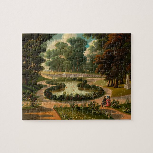 Thomas Chambers Mount  Auburn Jigsaw Puzzle (Horizontal)