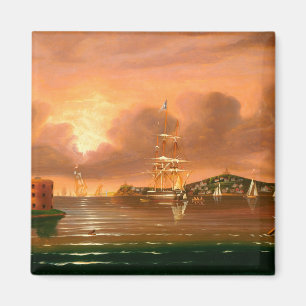 Thomas Chambers Threatening Sky Bay of New York Magnet