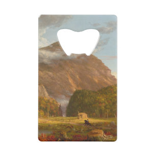 Thomas Cole A View of the Mountain Pass Credit Card Bottle Opener