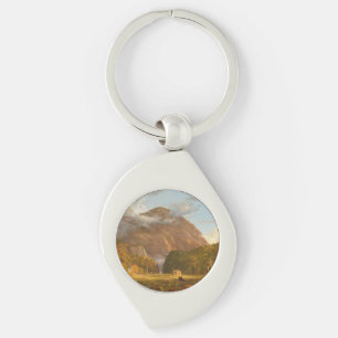 Thomas Cole A View of the Mountain Pass  Keychain