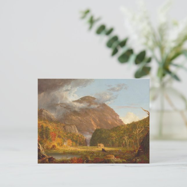 Thomas Cole A View of the Mountain Pass  Postcard (Standing Front)