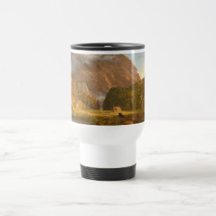 Thomas Cole A View of the Mountain Pass Travel Mug
