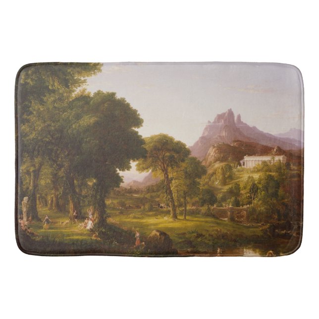 Thomas Cole  Dream of Arcadia Bath Mat (Front)