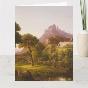 Thomas Cole Dream of Arcadia Card