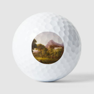 Thomas Cole Dream of Arcadia Golf Balls
