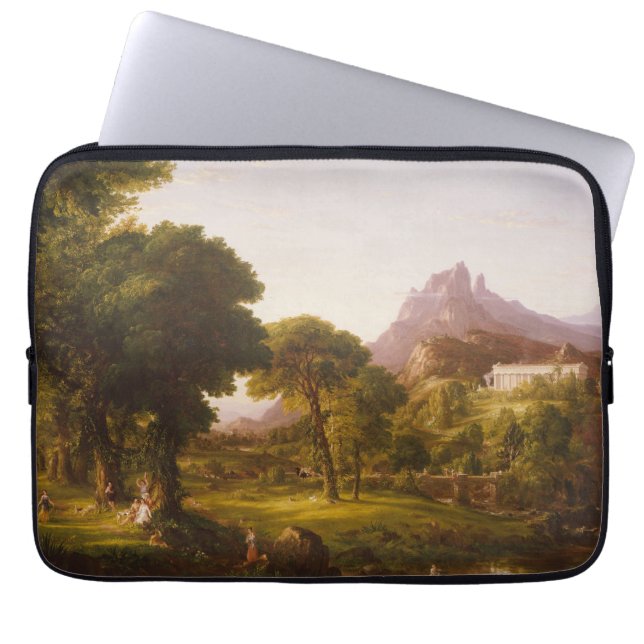 Thomas Cole  Dream of Arcadia Laptop Sleeve (Front)