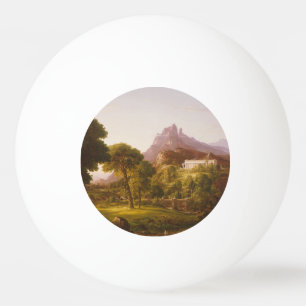 Thomas Cole Dream of Arcadia Ping Pong Ball