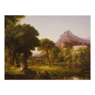 Thomas Cole Dream of Arcadia Poster