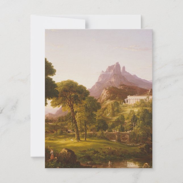 Thomas Cole  Dream of Arcadia RSVP Card (Front)