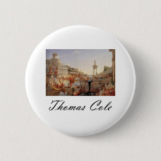 Thomas Cole The Course of Empire Consummation 2 Inch Round Button
