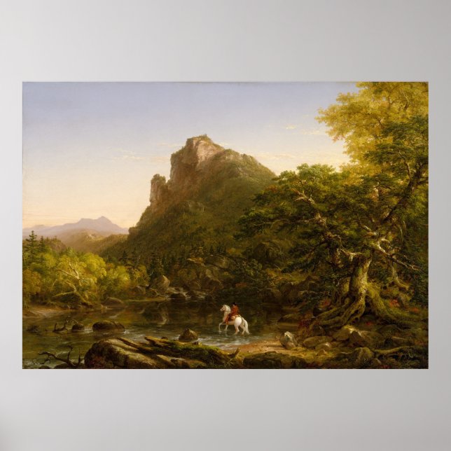 Thomas Cole The Mountain Ford Poster (Front)