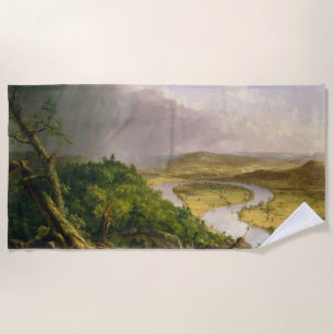 Thomas Cole The Oxbow The Connecticut River Beach Towel