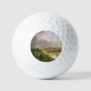 Thomas Cole The Oxbow The Connecticut River Golf Balls