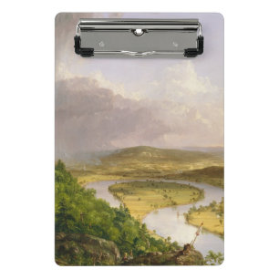 Thomas Cole The Oxbow The Connecticut River Mini Clipboard
