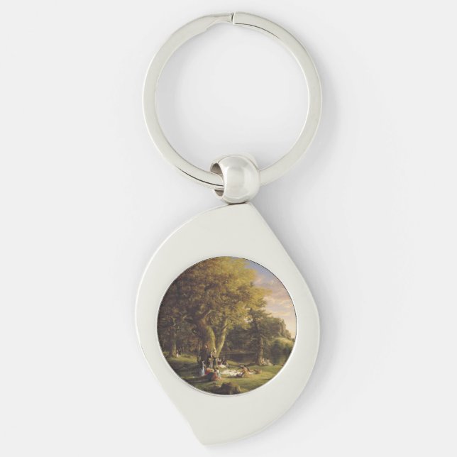Thomas Cole The Pic-Nic Keychain (Front)