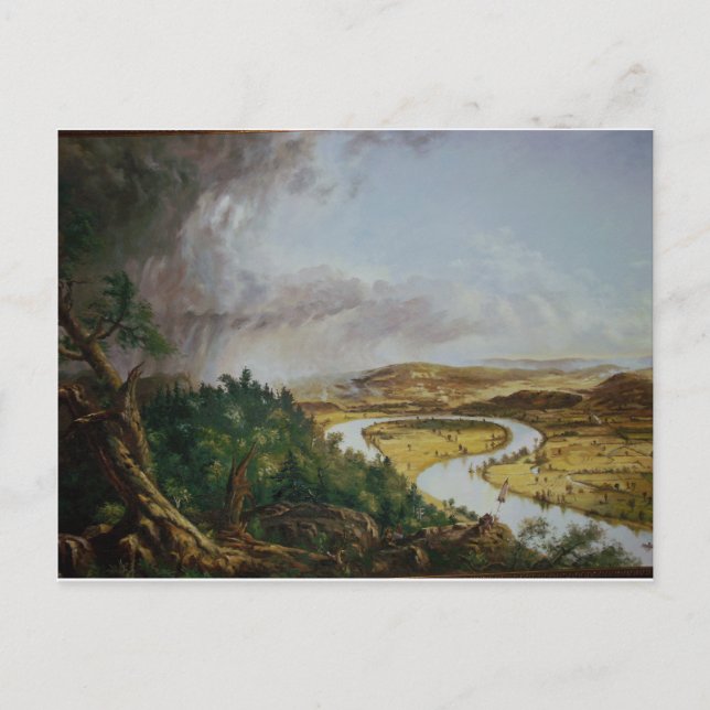 Thomas Cole's The Oxbow Postcard (Front)