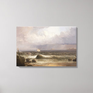 Thomas Doughty - Coming Squall Canvas Print