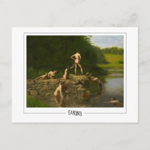 Thomas Eakins #414 - Carte postale d'art fin