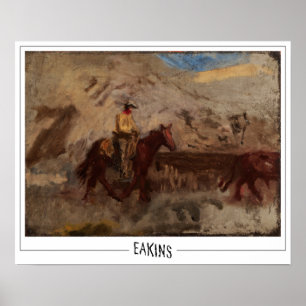 Thomas Eakins Affiche d'art Zedign #10