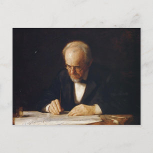Thomas Eakins-The Writing Master (Benjamin Eakins) Postcard
