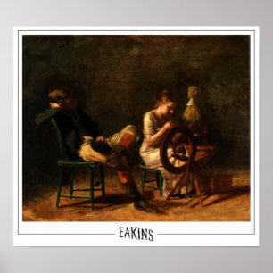 Thomas Eakins Zedign Poster d'art #21