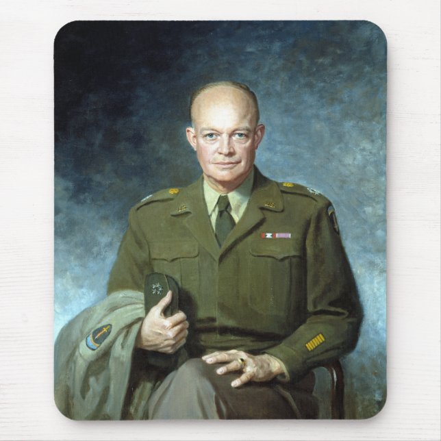 Thomas Edgar Stephens Dwight D. Eisenhower Mouse Pad (Front)