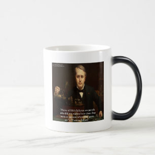 Thomas Edison "B4 Success" Wisdom Quote Gifts Magic Mug