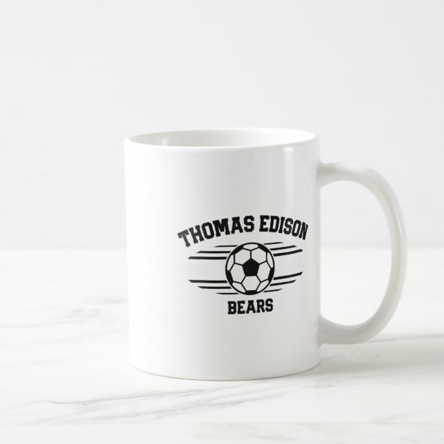 Thomas Edison Bears Soccer Byll 2025  Coffee Mug (Right)