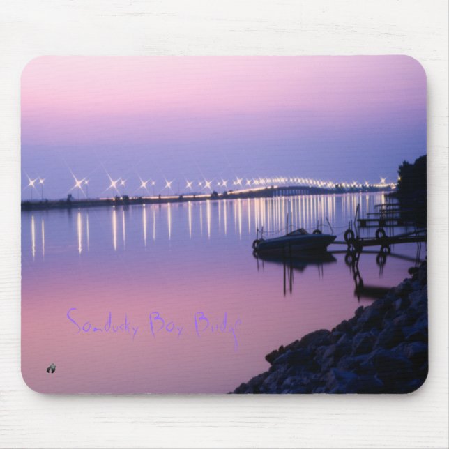 Thomas Edison Memorial Bridge Mouse Pad (Front)