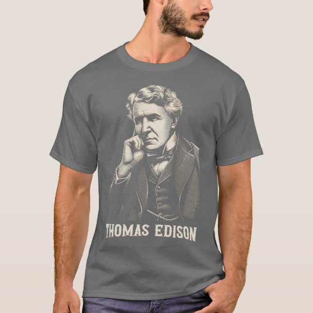 Thomas Edison T-Shirt (Front)