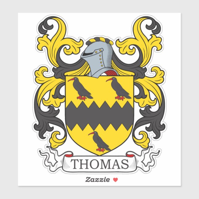 Thomas Family Crest (Sheet)