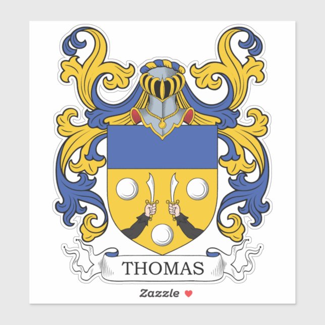 Thomas Family Crest (Sheet)