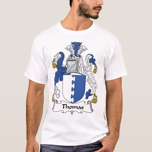 Thomas Family Crest T-Shirt (Front)