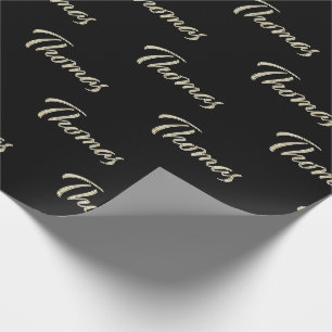 Thomas First Name of edles gift paper