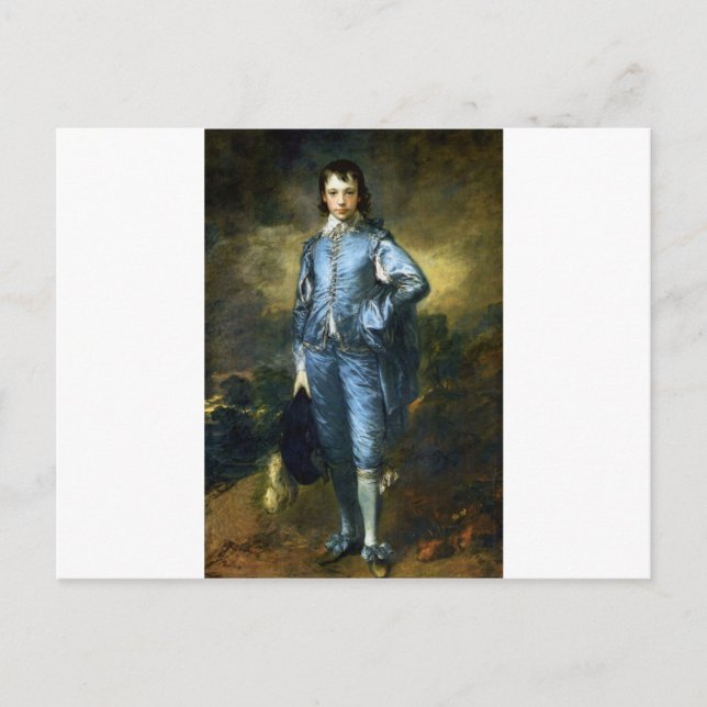 Thomas Gainsborough Art Painting: The Blue Boy Postcard (Front)