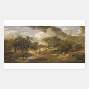 Thomas Gainsborough - Landscape in Suffolk Sticker