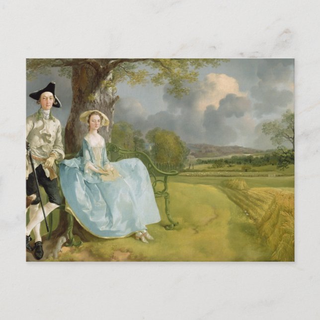 Thomas Gainsborough |Mr and Mrs Andrews, c.1748-9 Postcard (Front)