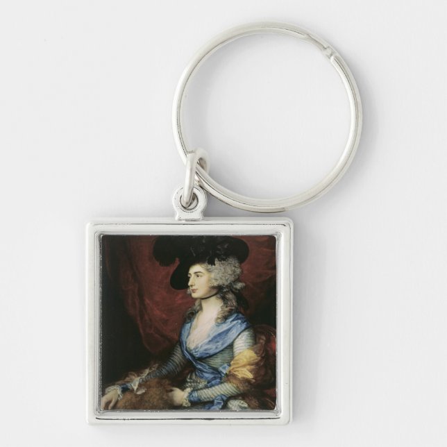 Thomas Gainsborough |Mrs Sarah Siddons, the actres Keychain (Front)