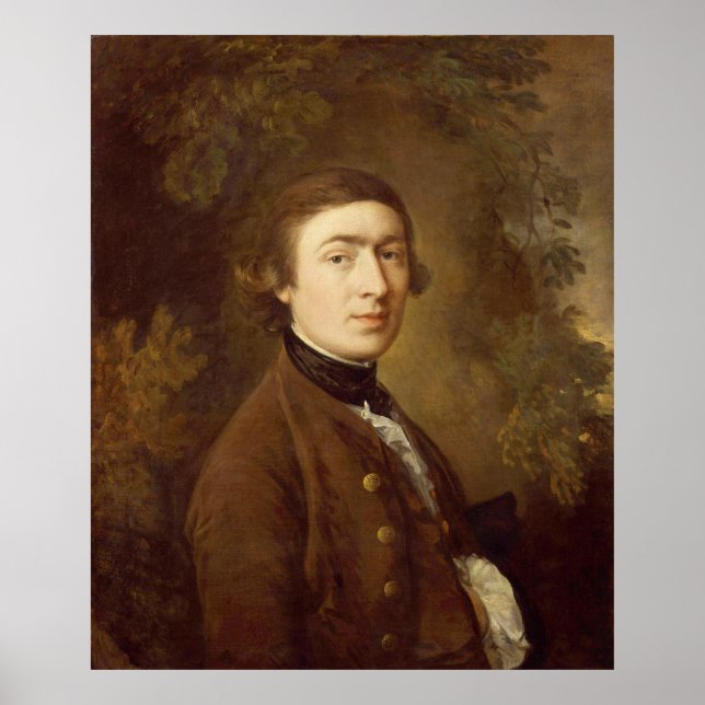 Thomas Gainsborough Self-portrait 1759 Poster (Front)