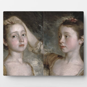 Thomas Gainsborough   The Painter's Daughters Mary Plaque